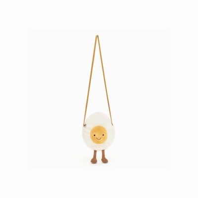 Jellycat Amuseables Happy Boiled Egg Tas | BA2679518